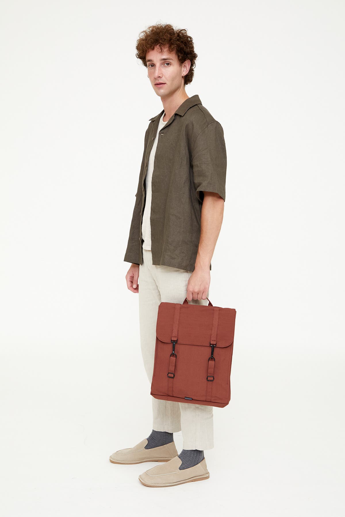 Handy Backpack, Alternate, color, BRONZE