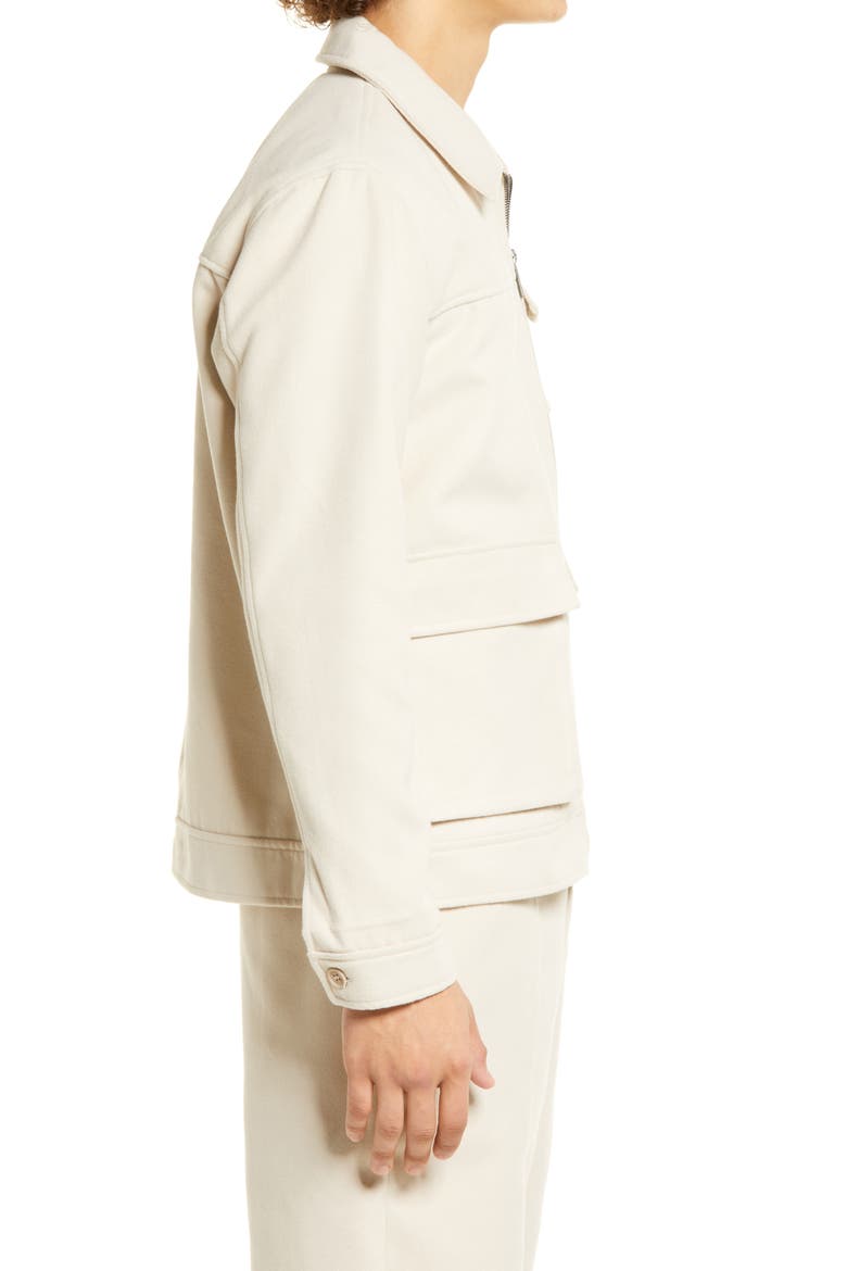 Cargo Pocket Jacket, Alternate, color, STONE