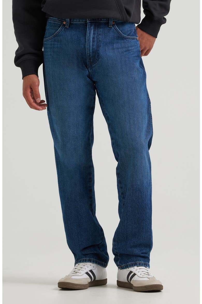 Western Straight Leg Jeans, Main, color, MORNING WASH
