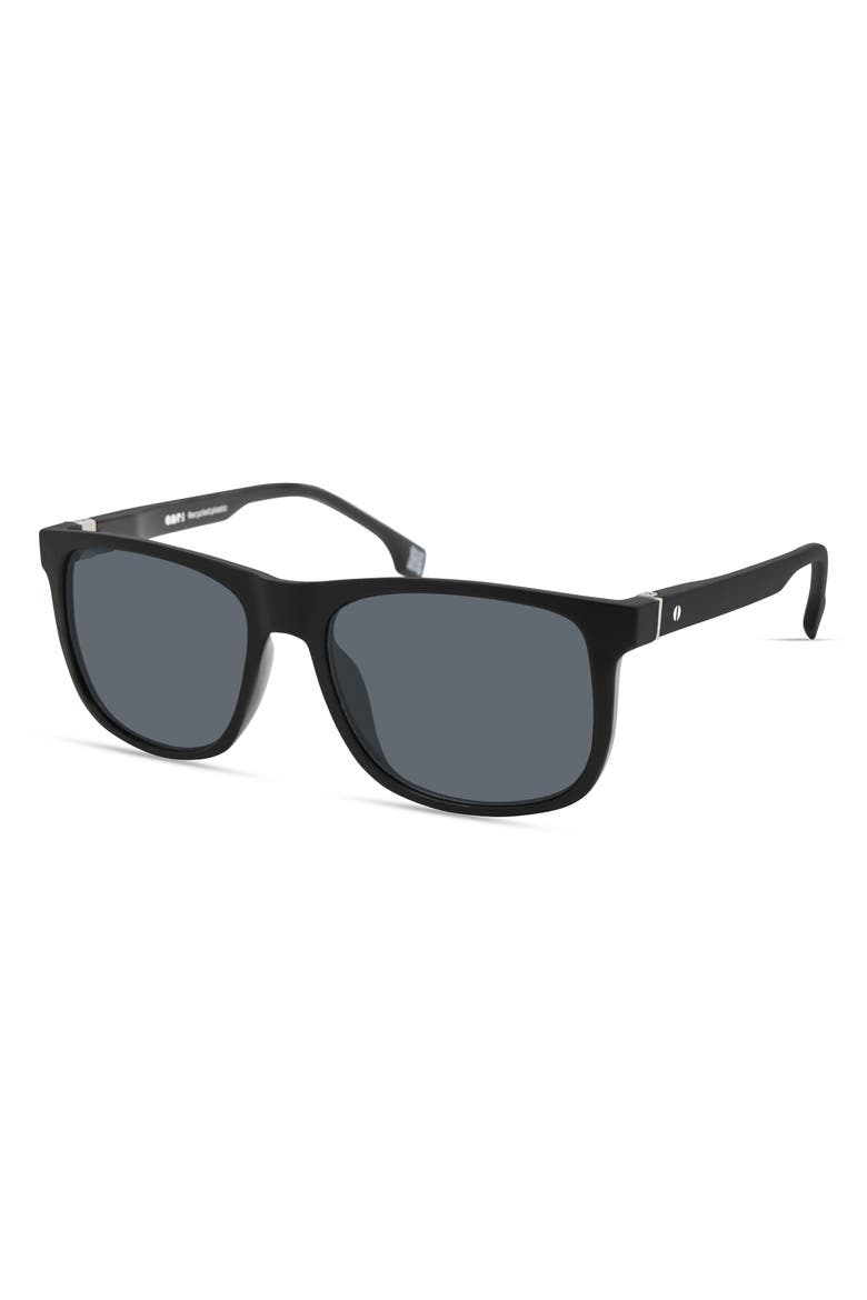 CASCADIA Sunglasses, Alternate, color, MATTE BLACK