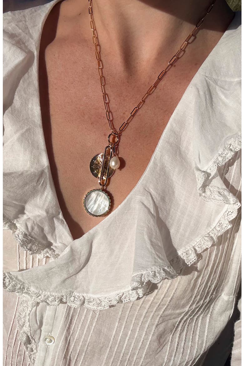 Solario Necklace, Alternate, color, MOTHER OF PEARL