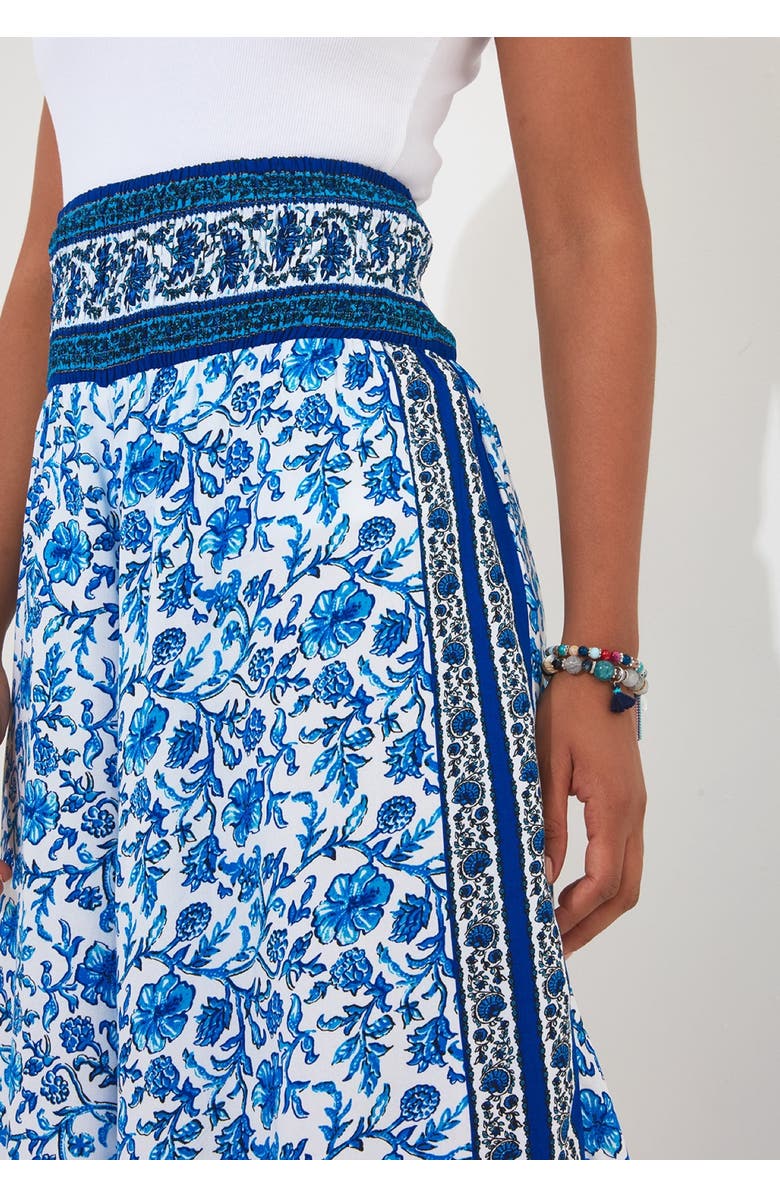 Joe Browns Flowy Crop Beach Pant, Alternate, color, Blue Floral