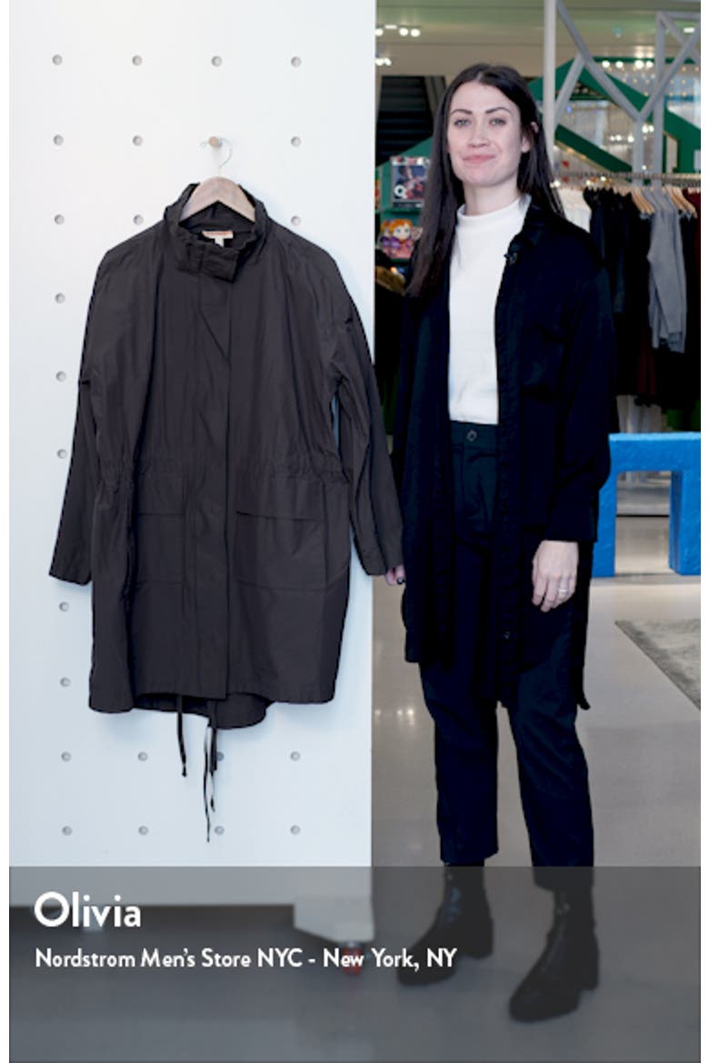Fishtail Organic Cotton Blend Anorak (Nordstrom Exclusive) video