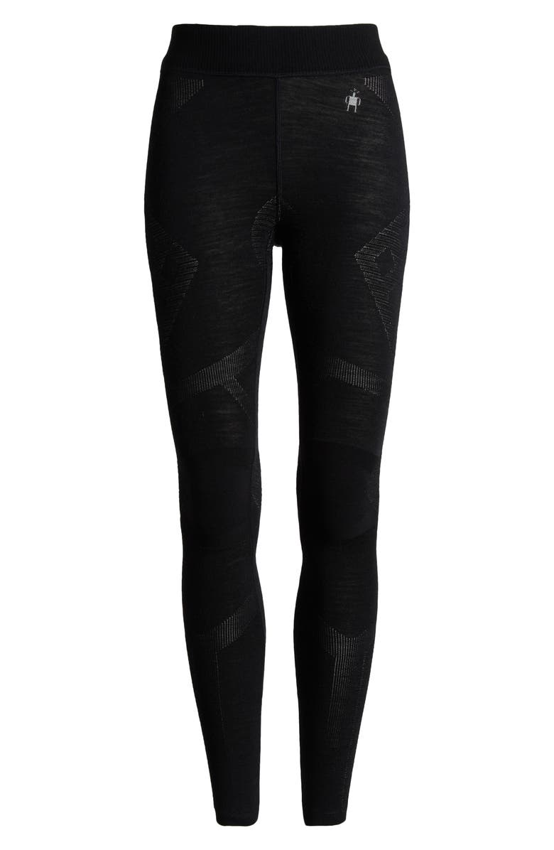 Smartwool Intraknit<sup>™</sup> Thermal Merino Wool Blend Base Layer Leggings, Alternate, color,