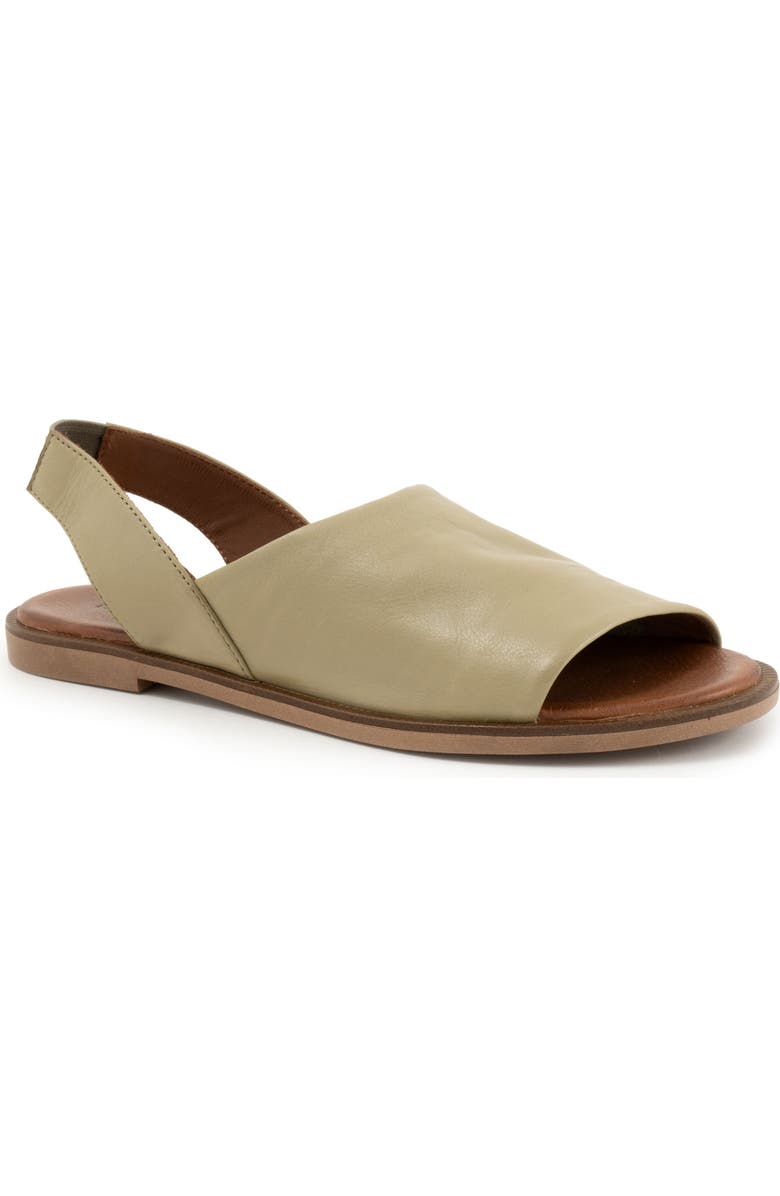 Bueno Hayden Slingback Sandal, Main, color, Moss