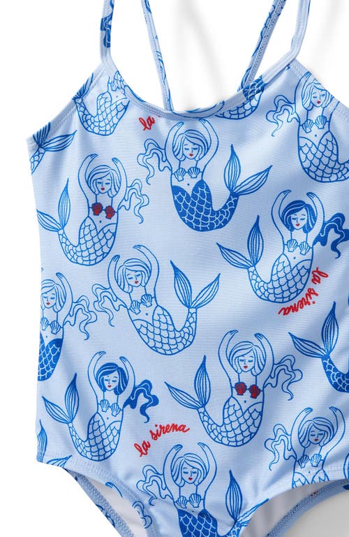 Cotton On Kids Kid's Helen One Piece In Dawn Blue Mermaid