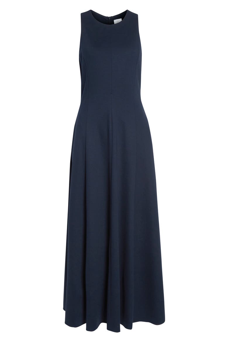 Open Knit Sleeveless Maxi Sweater Dress, Alternate, color, BLUE
