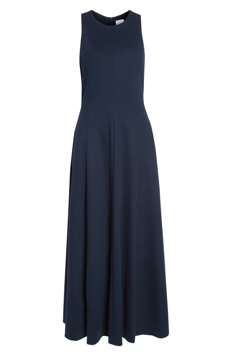 Eleventy Open Knit Sleeveless Maxi Sweater Dress, Alternate, color, Blue