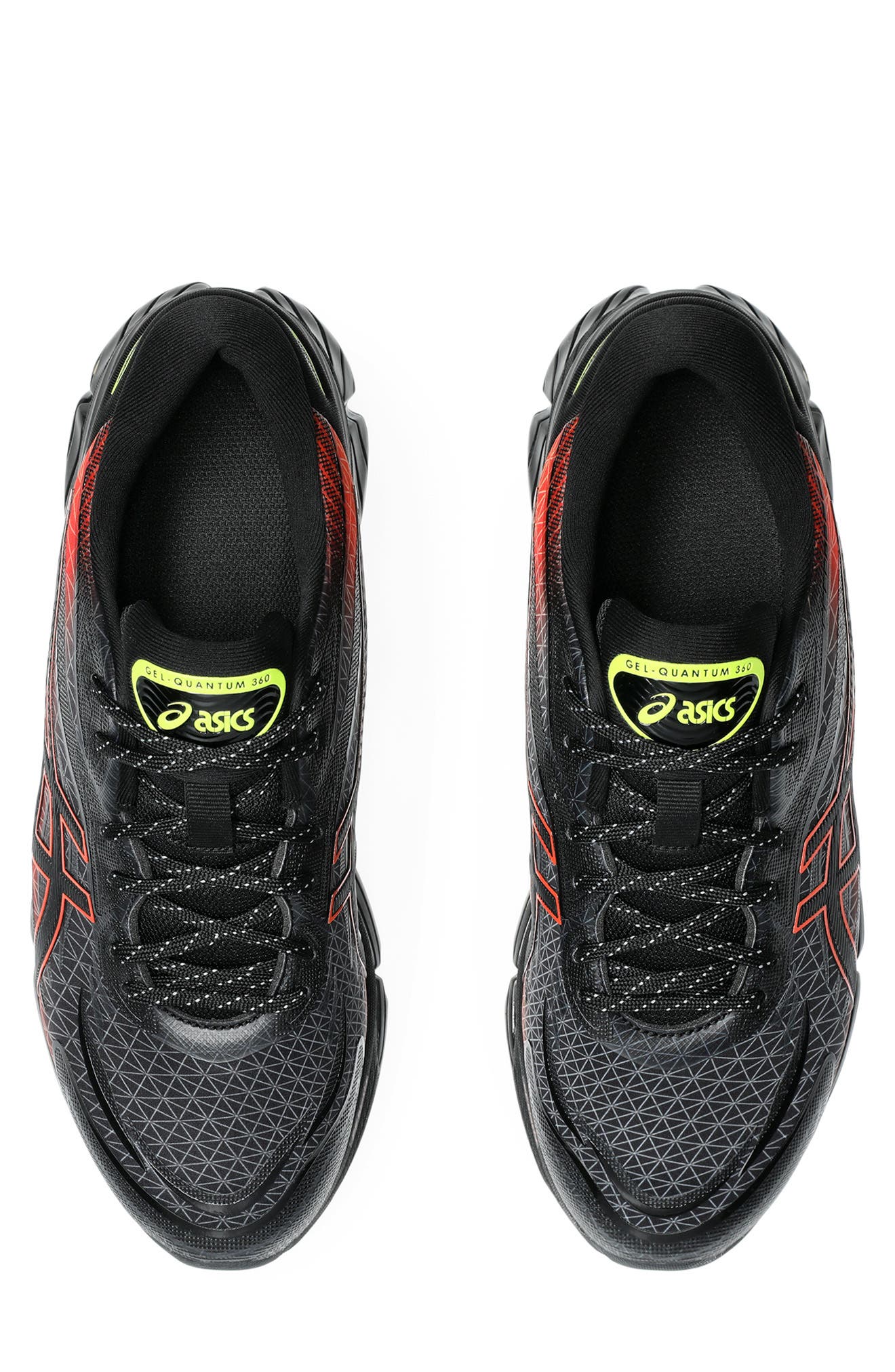 ASICS<sup>®</sup> GEL-QUANTUM 360 VIII Sneaker, Alternate, color, Black/ Fiery Red