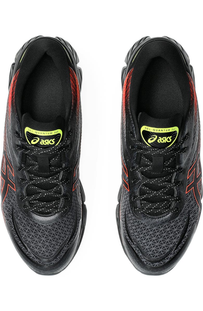 ASICS<sup>®</sup> GEL-QUANTUM 360 VIII Sneaker, Alternate, color, Black/ Fiery Red