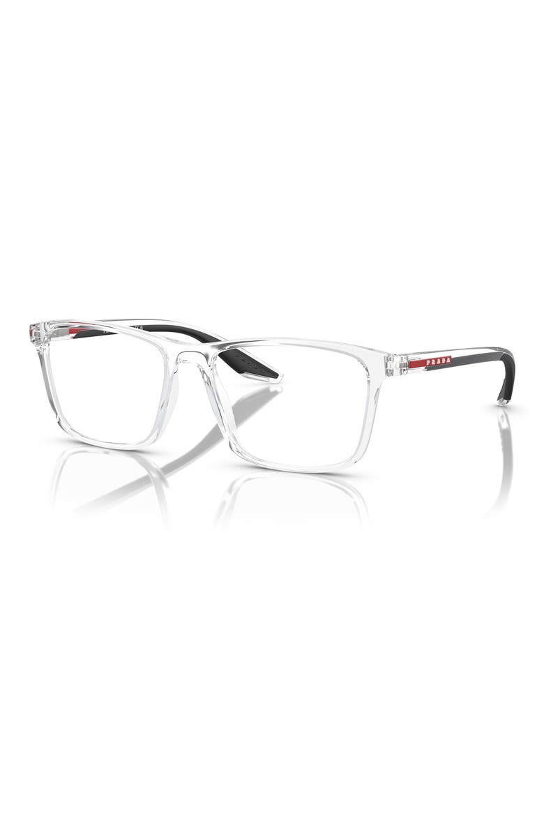 56mm Pillow Optical Glasses, Alternate, color, CRYSTAL