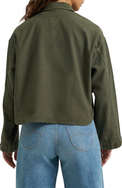 Lee Utility Overshirt In Green