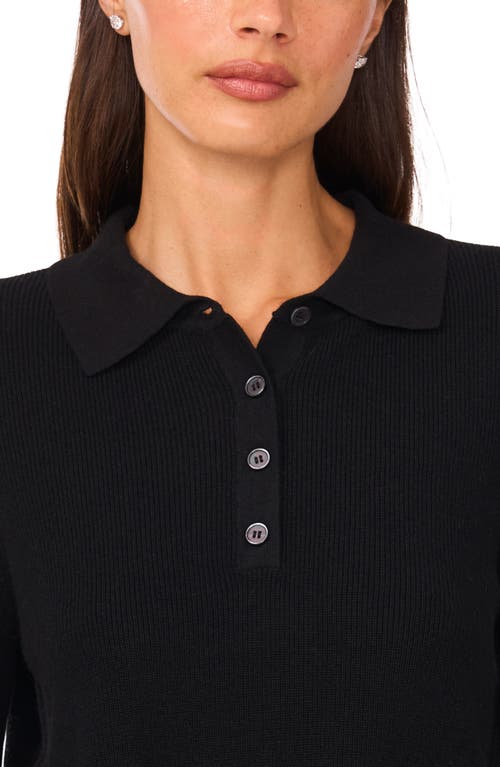Halogen ® Rib Polo In Black