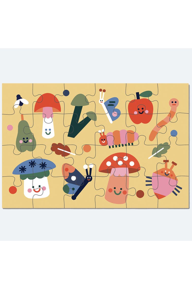 Creepy Crawlies, 24 Piece Puzzle, Insect Scene, Kids 4+, Main, color, Multicolored
