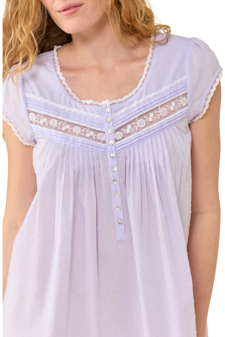 Lace Detail Waltz Nightgown, Alternate, color, LAVENDER