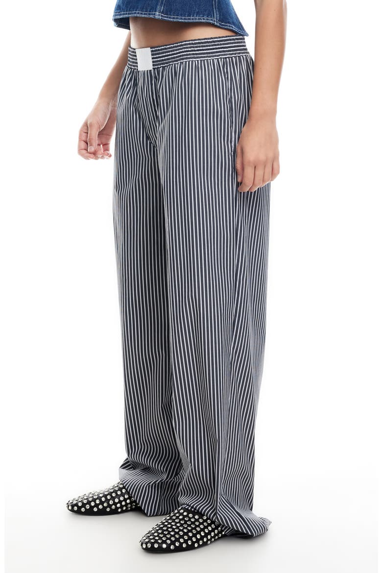 Cobain Stripe Cotton Blend Pants, Alternate, color, ONYX STRIPE