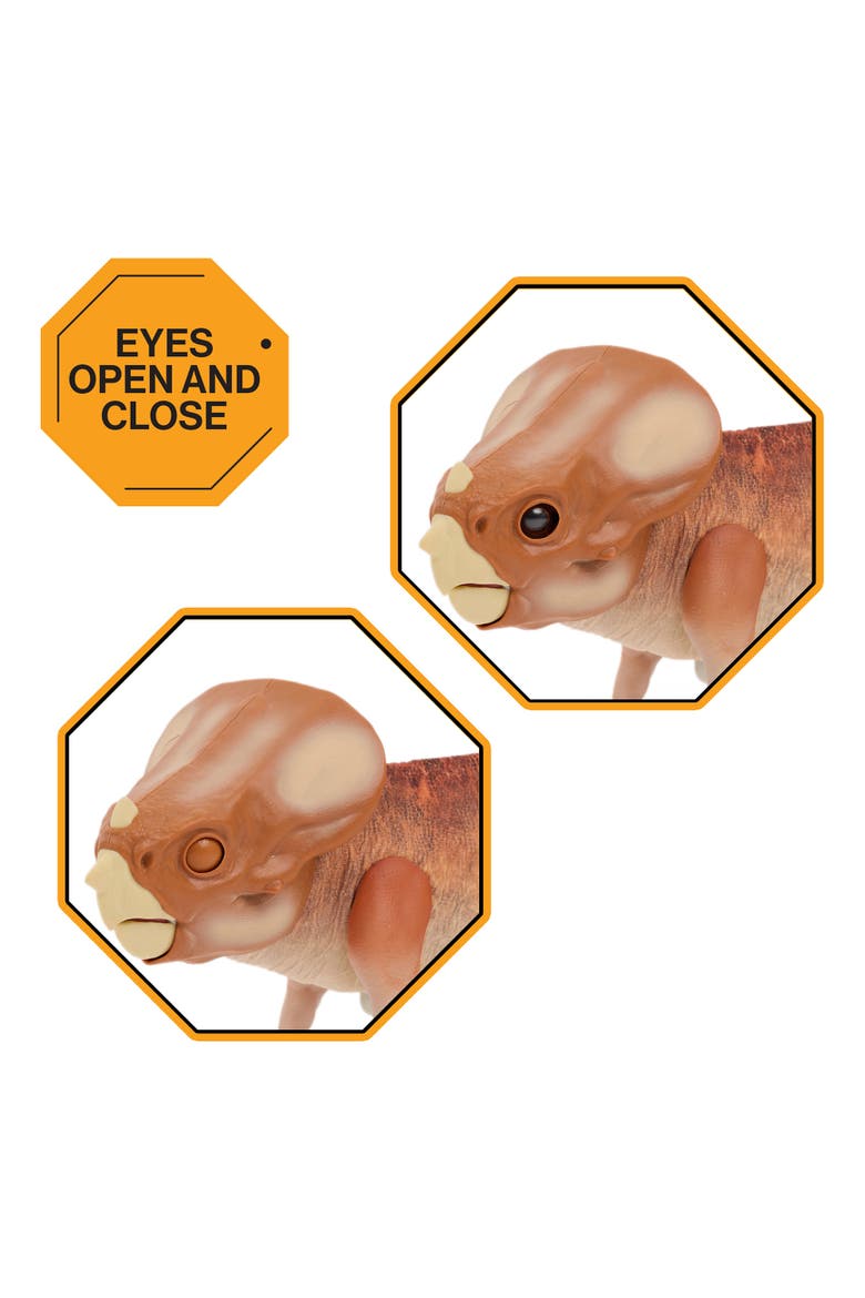 Jurassic World Dolores Deluxe Puppetronic, Dinosaur Toy, Ages 8+, Alternate, color, Orange