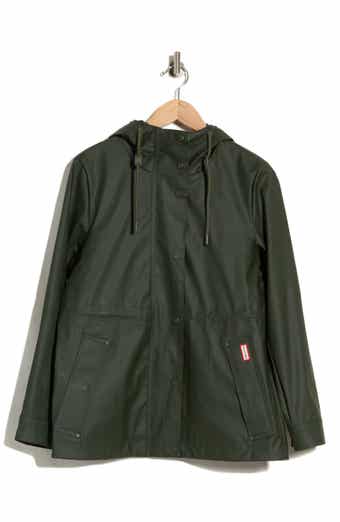 Abbey Short Rubberized Rain Jacket