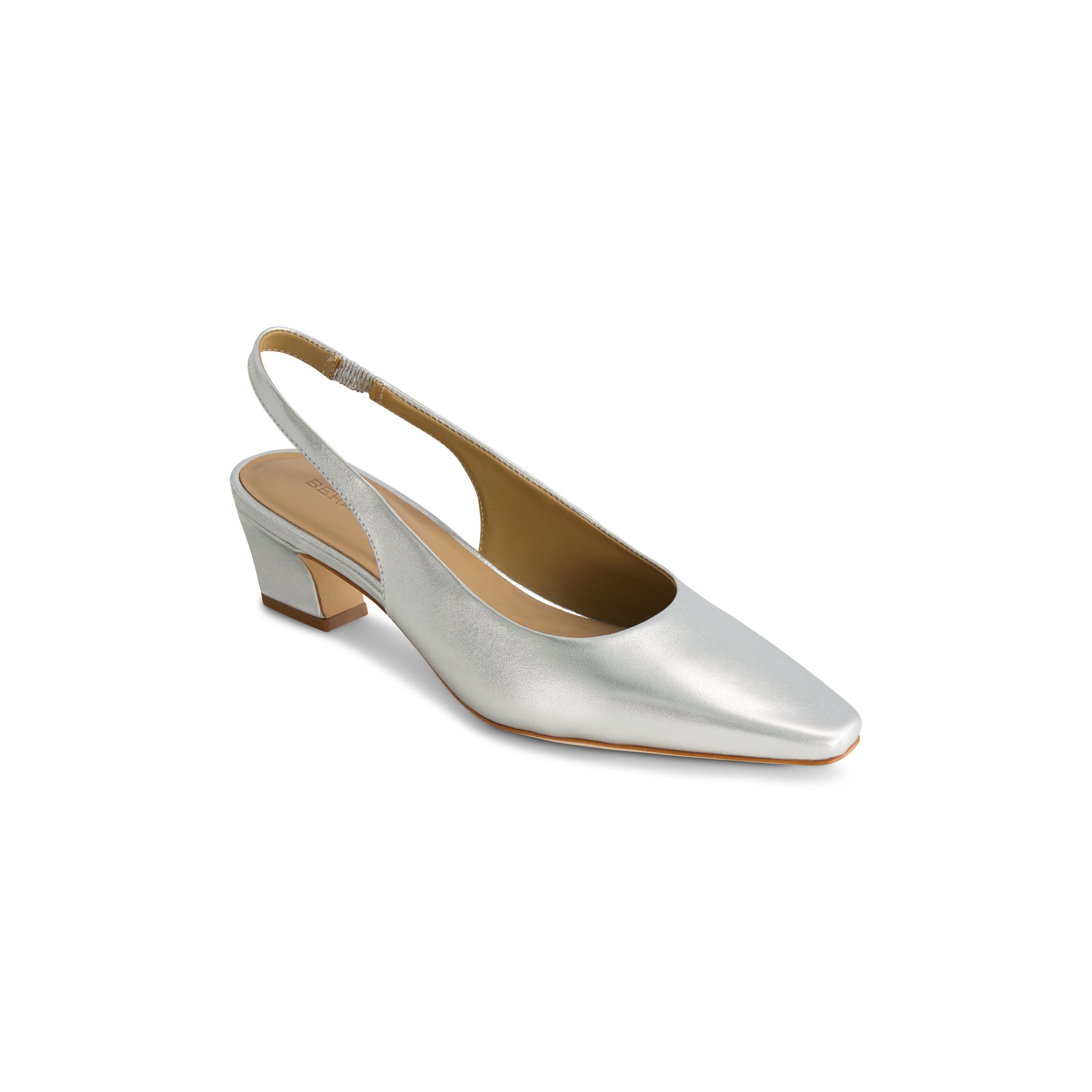 Bernardo Footwear Ariella Slingback Pump in Silver 
