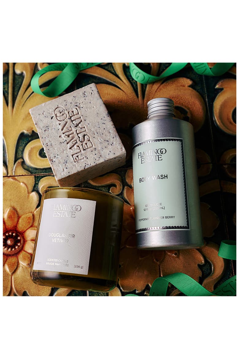 Douglas Fir & Peppermint Morning Set, Alternate, color, GREEN