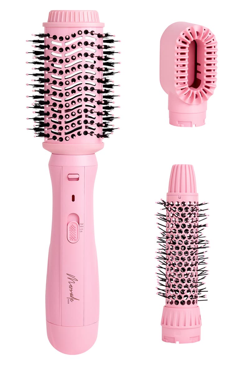 Interchangeable Blow Dry Brush - Pink, Main, color, PINK