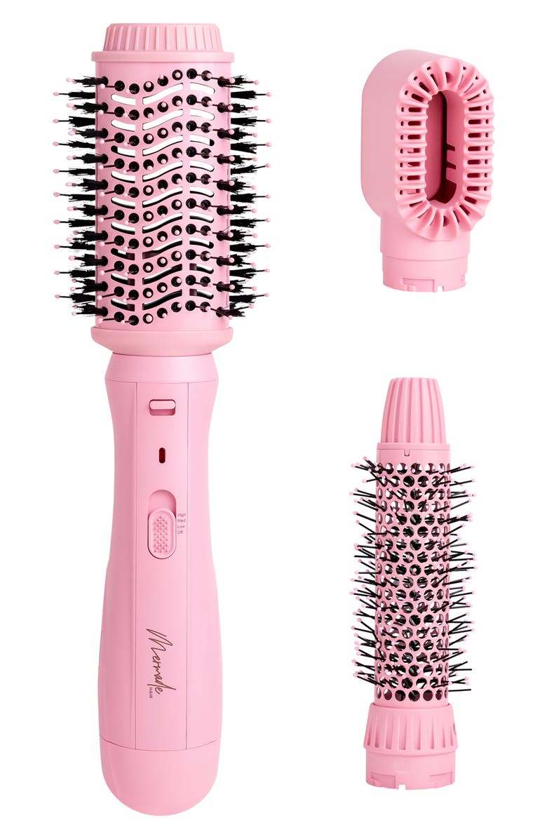 Mermade Hair Interchangeable Blow Dry Brush - Pink, Main, color, 