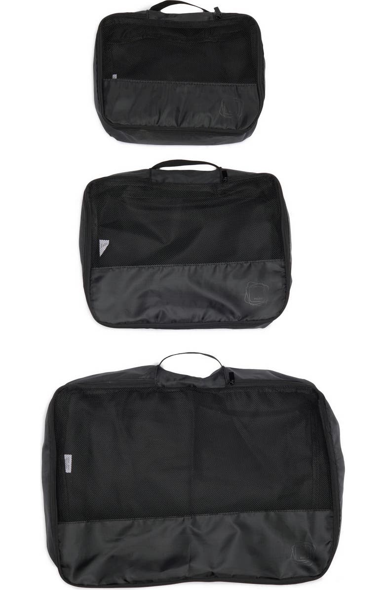 MYTAGALONGS Set of 3 Packing Pods, Main, color, Black/ Black
