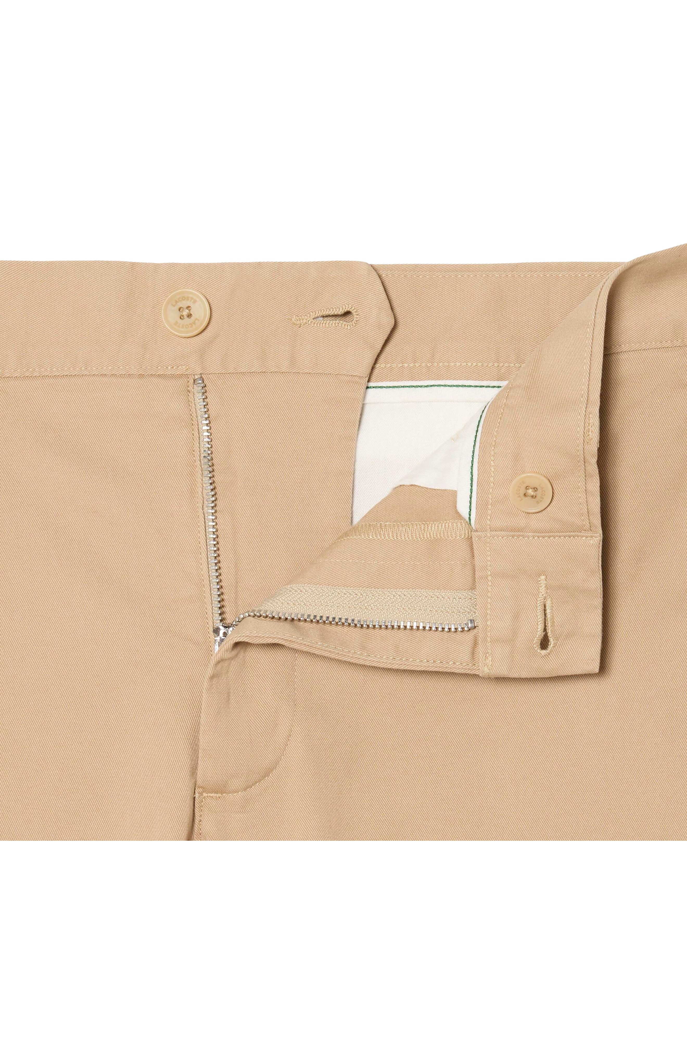 Flat Front Cotton Stretch Twill Chinos - image 4