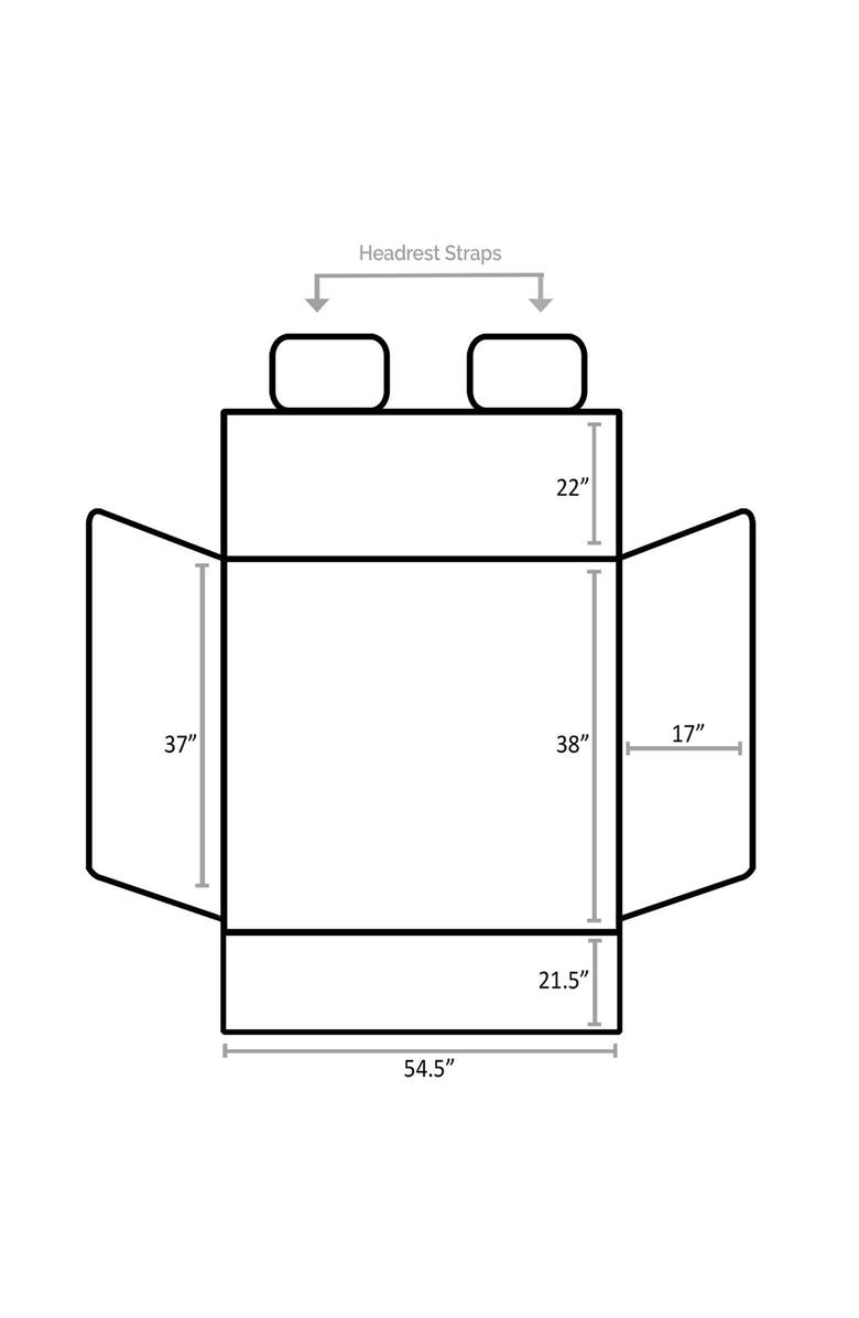 Jumbl Cargo Liner for SUVs & Cars, Waterproof, Non-Slip, Side Wall Protectors, Universal Fit, Alternate, color, 
