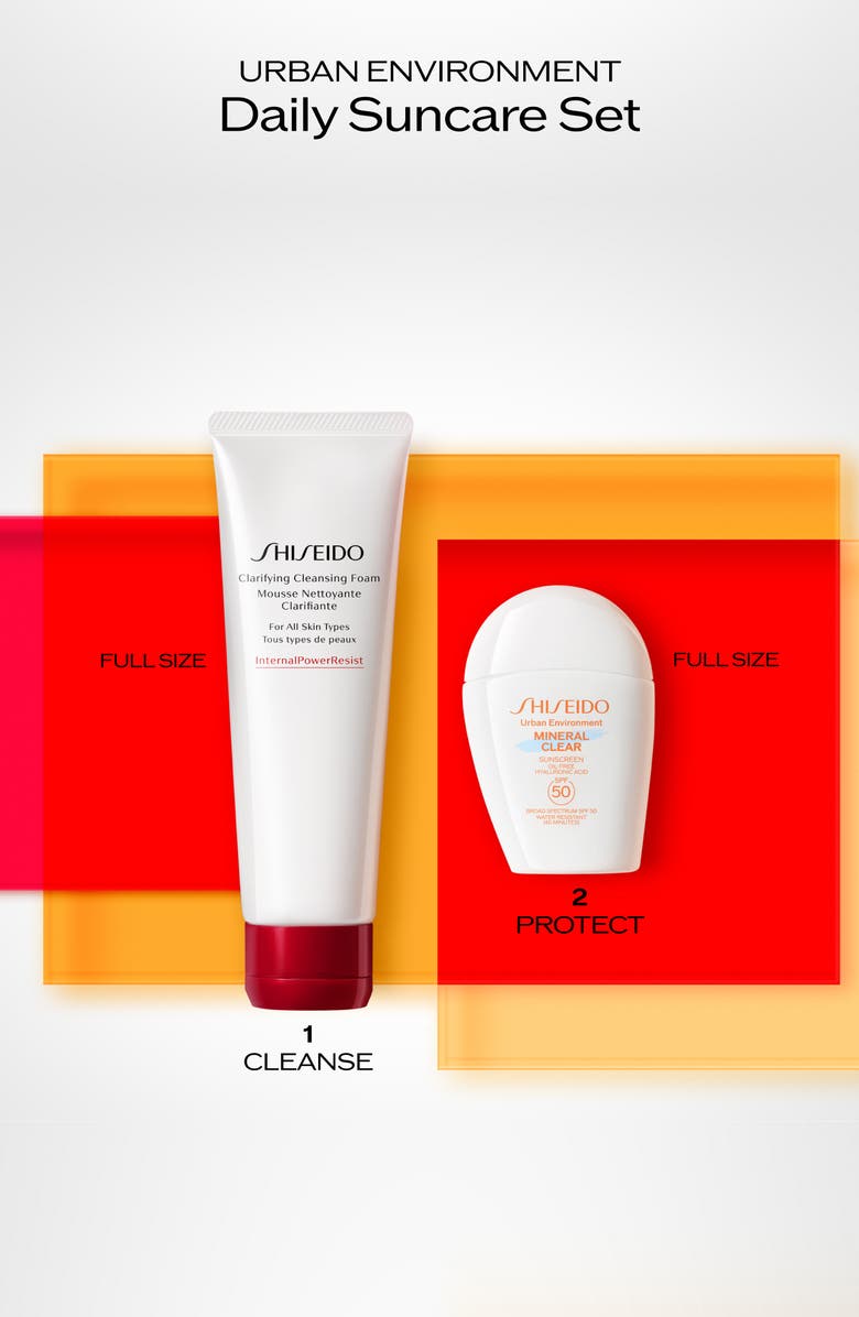 Shiseido Daily Suncare Set $78 Value, Alternate, color,