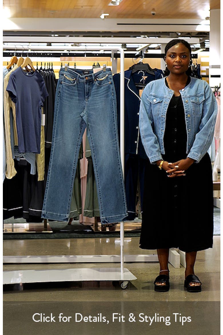 Marilyn High Waist Straight Leg Jeans video