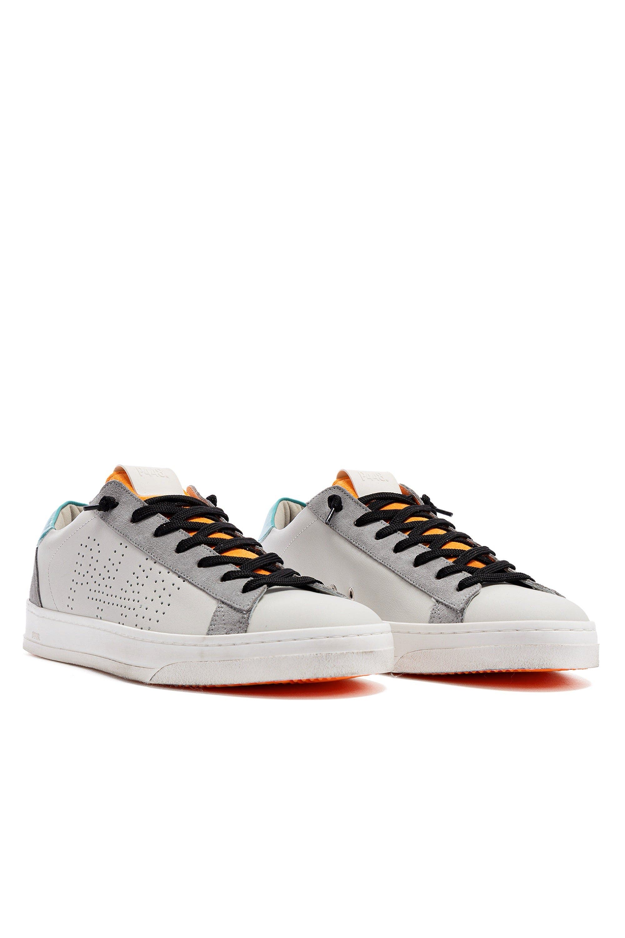 P448 Jack Sneaker, Alternate, color, Acqua Orange