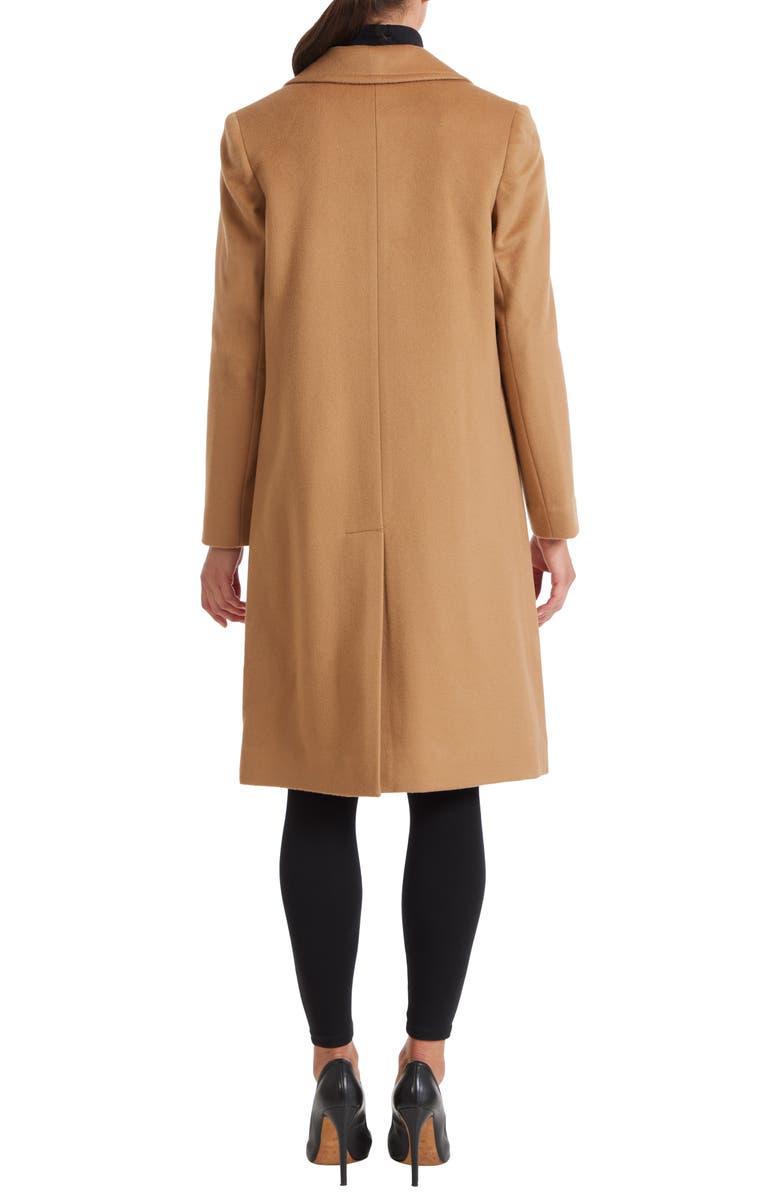 Sofia Cashmere Double-Breasted Wool Coat, Alternate, color, Camel