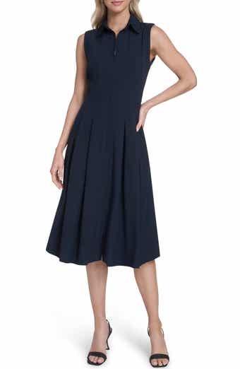 Commuter Sleeveless Shirtdress