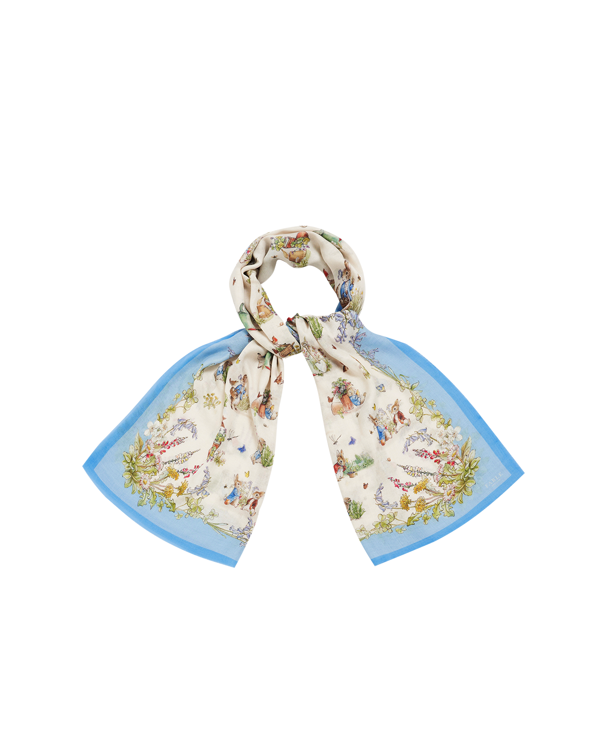 x Peter Rabbit Cream Rectangle Scarf (Women) | Nordstrom