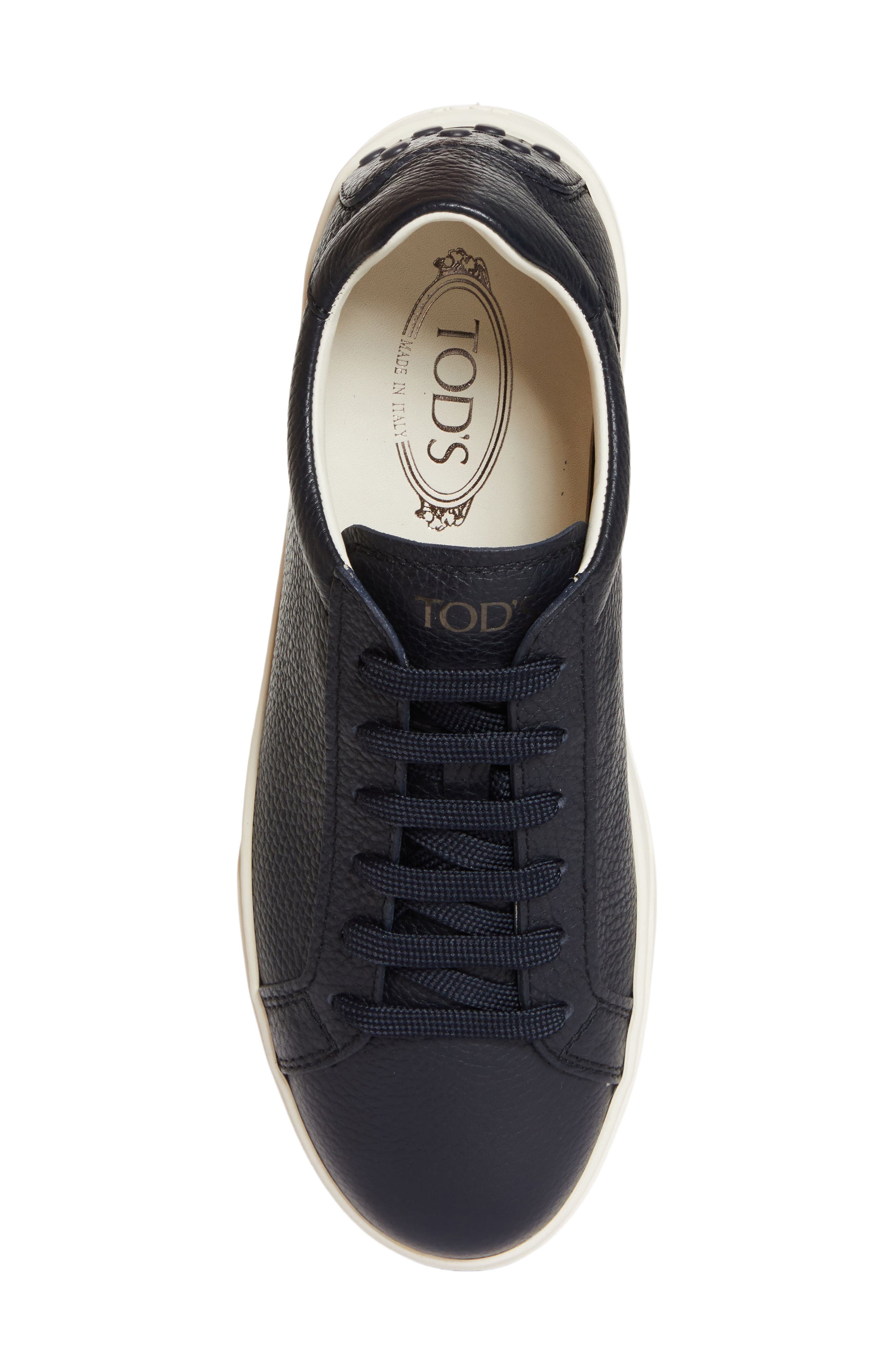 Tod's Low Top Sneaker, Alternate, color, Blue