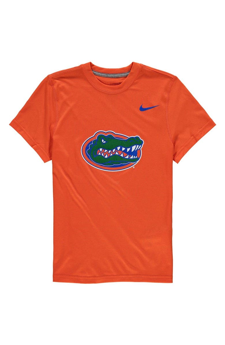 Nike Youth Nike Orange Florida Gators Logo Legend Performance T-Shirt, Main, color, Orange