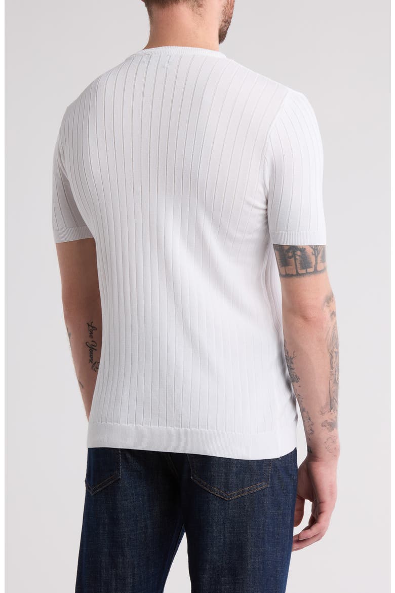 Slim Fit Sweater T-Shirt, Alternate, color, WHITE