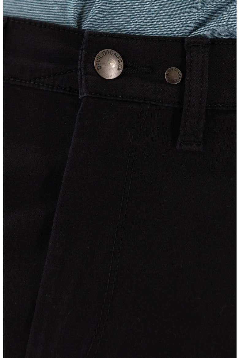 7-Inch Performance Stretch Chino Shorts, Alternate, color, BLACK