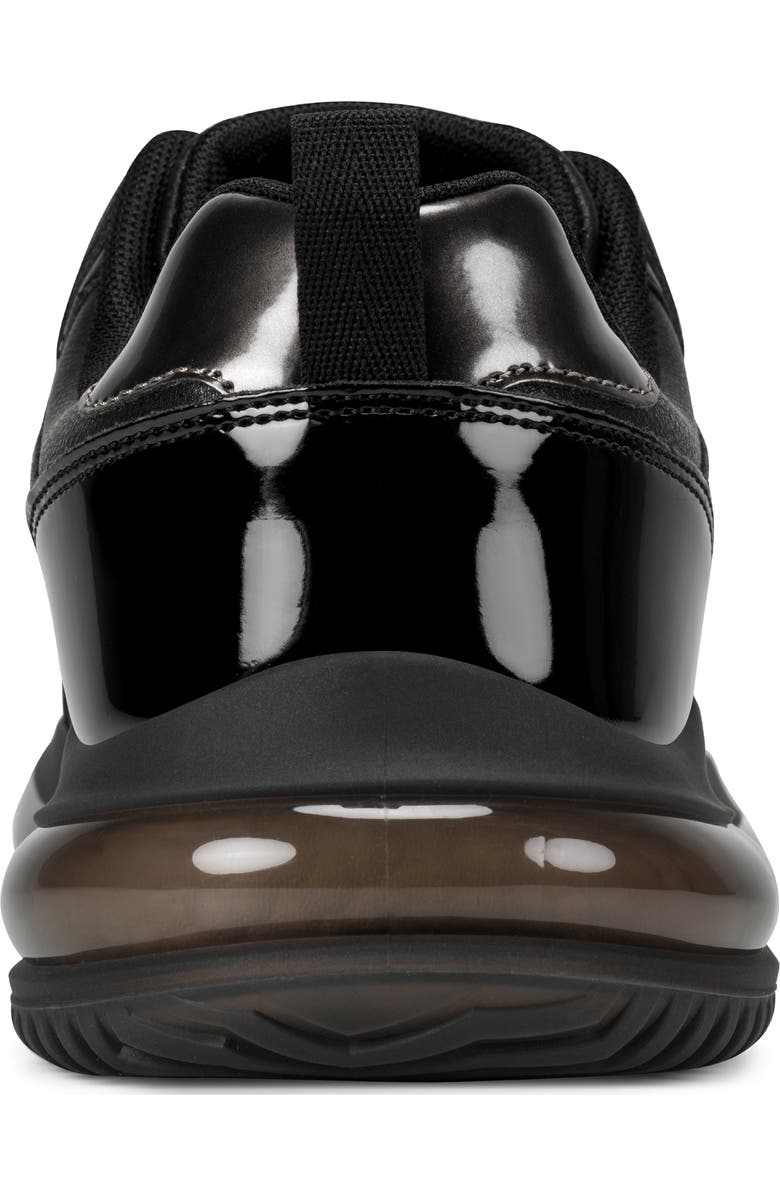 KARL LAGERFELD PARIS Nino Mixed Media Sneaker, Alternate, color, Black
