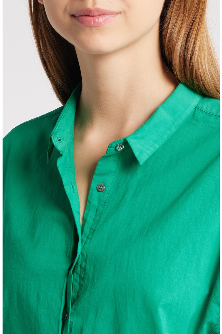 Channing Cotton Shirt, Alternate, color, SEA GREEN