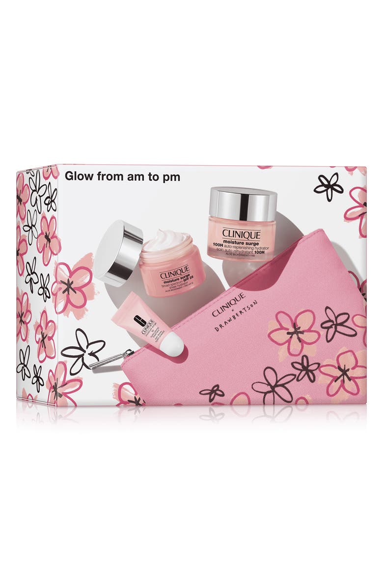 Clinique Glow from AM to PM Hydrating Moisturizer & Lip Gift Set (Limited Edition) $98 Value, Alternate, color,