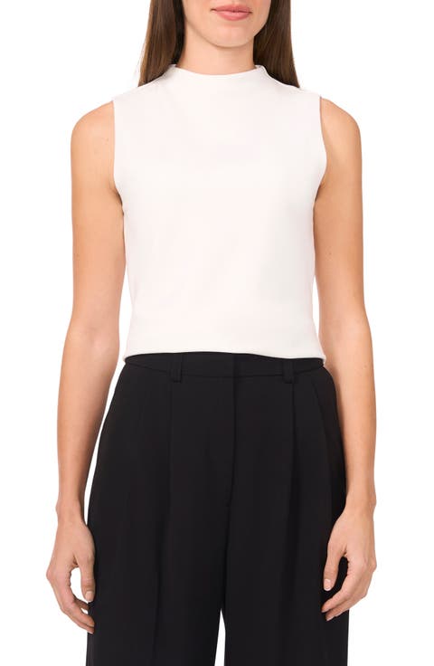 Funnel Neck Ponte Shell