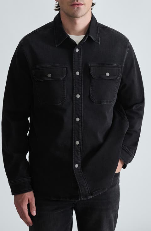 Asher Denim Button-Up Shirt