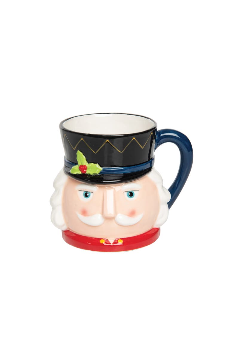 30 oz. Christmas Nutcracker Dolomite Mugs, Main, color, Green