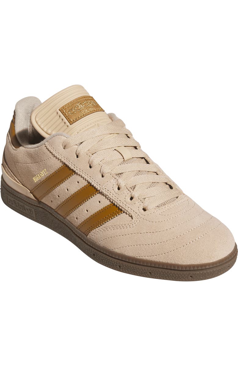 adidas Busenitz Skate Sneaker, Main, color, Magic Beige/ Brown Strata