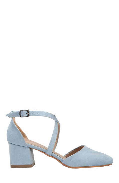 Dolly Low Block Heel Pumps