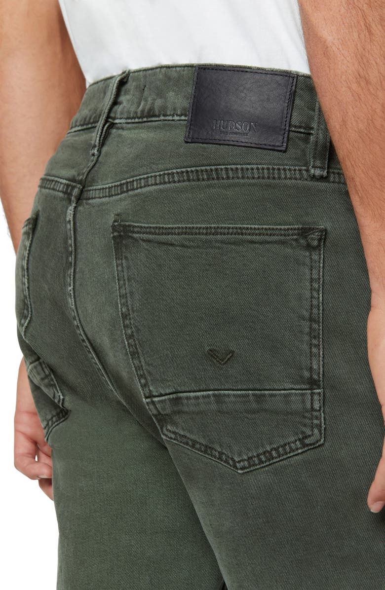 Hudson Jeans Hudson Zack Side Zip Skinny Jeans, Alternate, color,