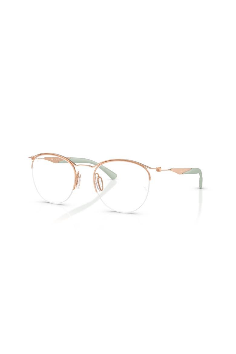 50mm Round optical glasses, Main, color, Pink