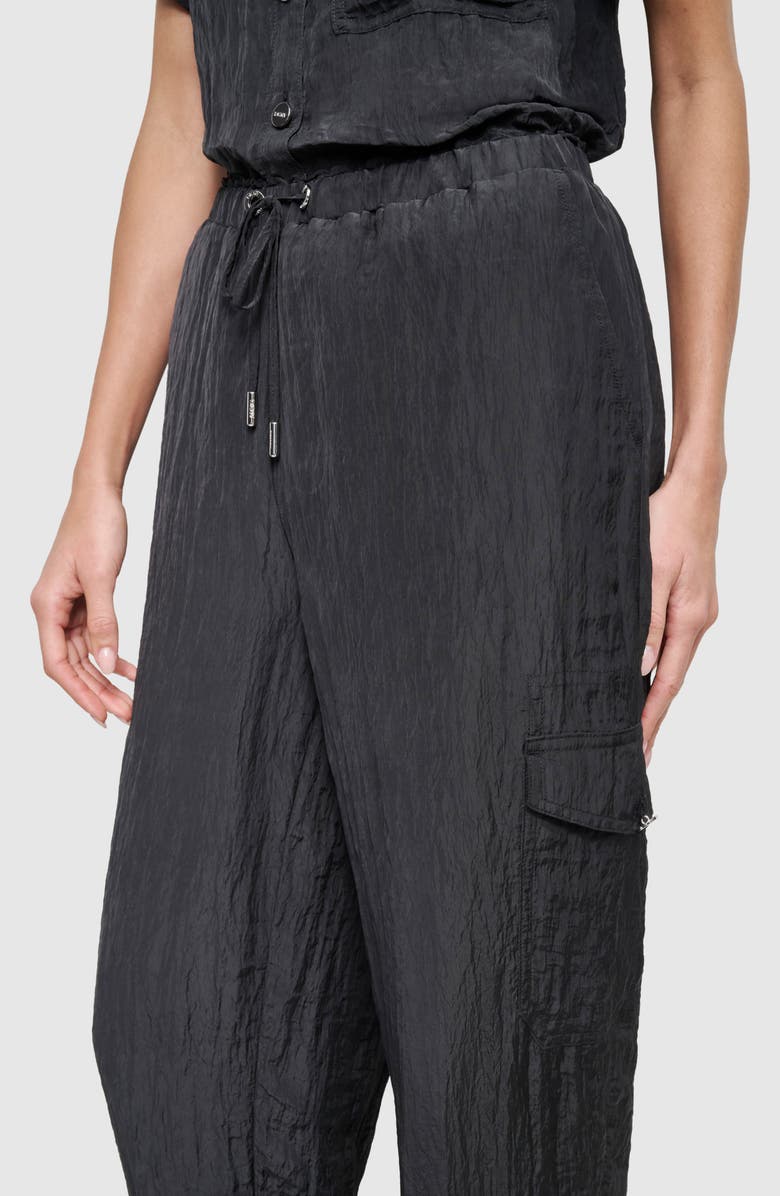 DKNY Tech Crinkle Cargo Joggers, Alternate, color, 